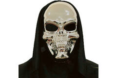 3D Mask Black & Bone Plastic One Size