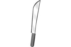 Costume Accessory Chrome Machete 54.5 cm