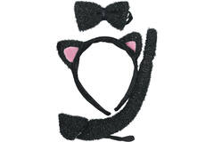 Costume Accessory Set Cat Child 3 Pieces