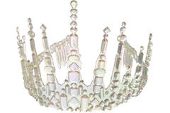 Costume Accessory Crown Icicle Ice Fairy One Size