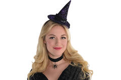 Headband Witch Hat One Size
