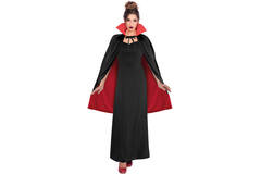 Costume Accessory Reversible Cape With Collar One size