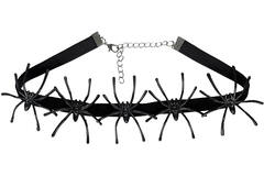 Costume Accessory Necklace Spider Black