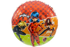 Standard Miraculous Foil Balloon C60 Packaged 43 cm