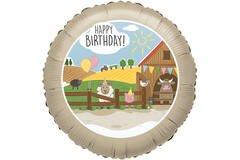 Standard Farm Party Foil Balloon C40 Packaged 43 cm