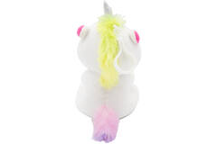 2-in-1 plush toy balloon weight unicorn with hook, 11cm, 90g