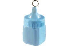 Balloon Weight Baby Bottle Blue 80 g/2,8 oz