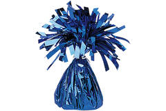Balloon Weight Foil Blue 170 g/6 oz