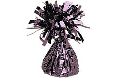 Balloon Weight Foil Black 170 g/6 oz
