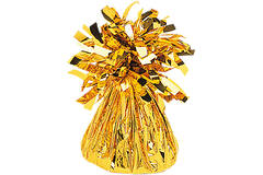 Balloon Weight Foil Gold 170 g/6 oz