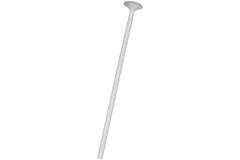 Balloon Stick White with Cup Paper Length 30 cm