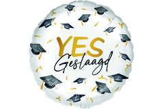 Standard - Yes Geslaagd! - DUT Foil Balloon RP40 Packaged 45 cm