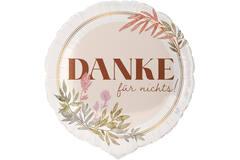 Standard - Danke für nichts - GER Foil Balloon RP40 Packaged 45 cm