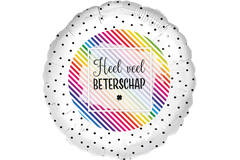 Standard - Heel veel Beterschap - DUT Foil Balloon Packaged 45 cm
