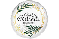 Standard - Viva la Retaite - FRE Foil Balloon Packaged 45 cm