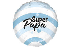 Standard - Super Papa - FRE Foil Balloon RP40 Packaged 45 cm
