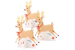 8 Place Cards Winter Woodland Paper 10 cm x 7,7 cm