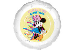 Foil Balloon - Minnie Mouse "ALLES GUTE ZUM GEBURTSTAG" - 45 cm