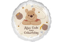 Foil Balloon - Winnie the Pooh "Alles Gute Zum Geburtstag" - 45 cm