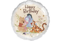 Foil Balloon - Winnie the Pooh and Friends "Happy Birthday" - 45 cm