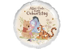 Foil Balloon - Winnie the Pooh "Alles Gute Zum Geburtstag"  - 45 cm