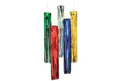 String Decoration Fringed Foil 80 cm