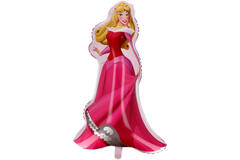 Foil Balloon - Shaped Sleeping Beauty - 49 x 74 cm