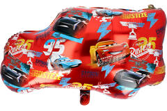 Foil Balloon - Shaped Cars - 65 x 36 cm