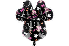 Foil Balloon - Shaped Minnie Mouse Head - 63 x 69 cm
