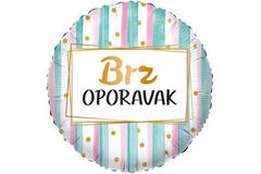 Foil Balloon - Get Well Soon - Croatian - 45 cm
