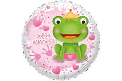 Foil Balloon - "Dobro nam došli" - Croatian - 45 cm