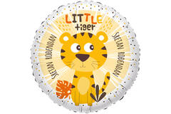 Foil Balloon - "LITTLE tiger SRETAN ROĐENDAN" - Croatian - 45 cm