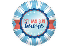 Foil Balloon - "Cel mai bun bunic" - Romanian - 45 cm