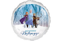 Foil Balloon - Frozen "WSZYSTKIEGO Najpelszego" - Polish - 45 cm
