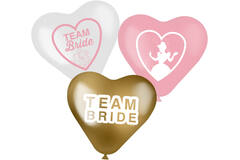 Latex Balloons - Disney Princess Hen Party - Heart-Shaped - 30 cm - 3 pieces