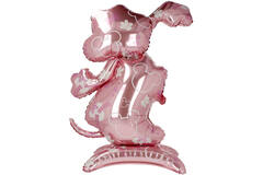 Standing Foil Balloon - Shape - Minnie Mouse - Gender Reveal - 85 cm
