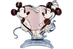 Standing Foil Balloon - Shape - Mickey&Minnie - Gender Reveal - 79 cm