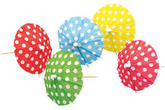 Picks Umbrellas Dotted /10