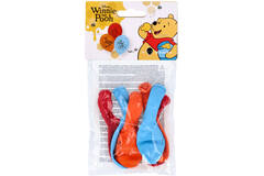 6 Latex Balloons Winnie the Pooh 22.8 cm / 9"