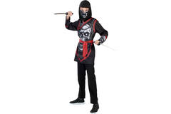 Teen Costume Skull Ninja Age 12 - 14 Years