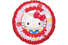 Foil balloon - Shaped - Hello Kitty and Friends - HAPPY BIRTHDAY - 45 cm
