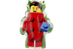 Large Shape - LEGO Figur Junge - Folienballoon H45 verpackt 