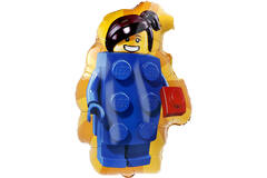 Large Shape - LEGO Figur Mädchen - Folienballoon H45 verpackt 