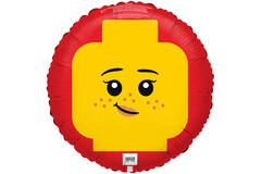 Standard - LEGO Smilie - Folienballoon C60 verpackt 45 cm