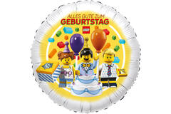 Standard - LEGO Geburtstagskuchen AGZG - GER Folienballon C60 verpackt 45 cm 