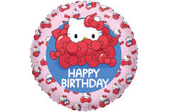 Foil balloon - Hello Kitty - HAPPY BIRTHDAY - 45 cm