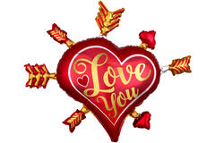 SuperShape Satin Infused Love You A