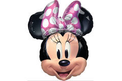 Foil Balloon - Shape - Minnie Mouse Head - 66 x 53 cm
