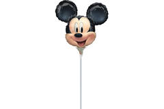 Foil Balloon - Mini Shape - Mickey Mouse - 25 x 20 cm