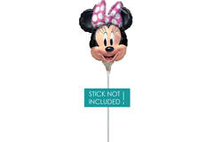 Foil Balloon - Mini Shape - Minnie Mouse - 25 x 20 cm